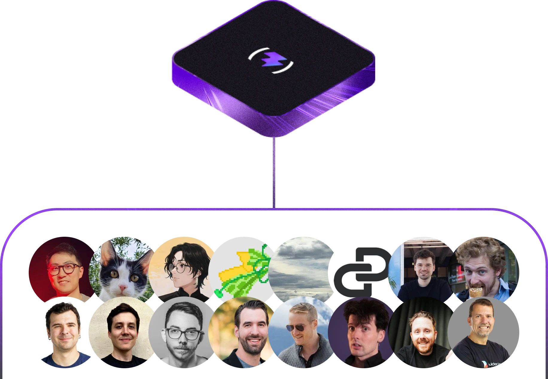 Comunidad de Vite: Evan You, Matias Capeletto, Bjorn Lu, Anthony Fu, Sapphi Red, Dominik Göpel, Vladimir Sheremet, Ryan Carniato, Pedro Cattori, Mark Dalgleish, Rich Harris, Fred Schott, Eric Simons, Theo Browne, David Cramer, Misko Hevery